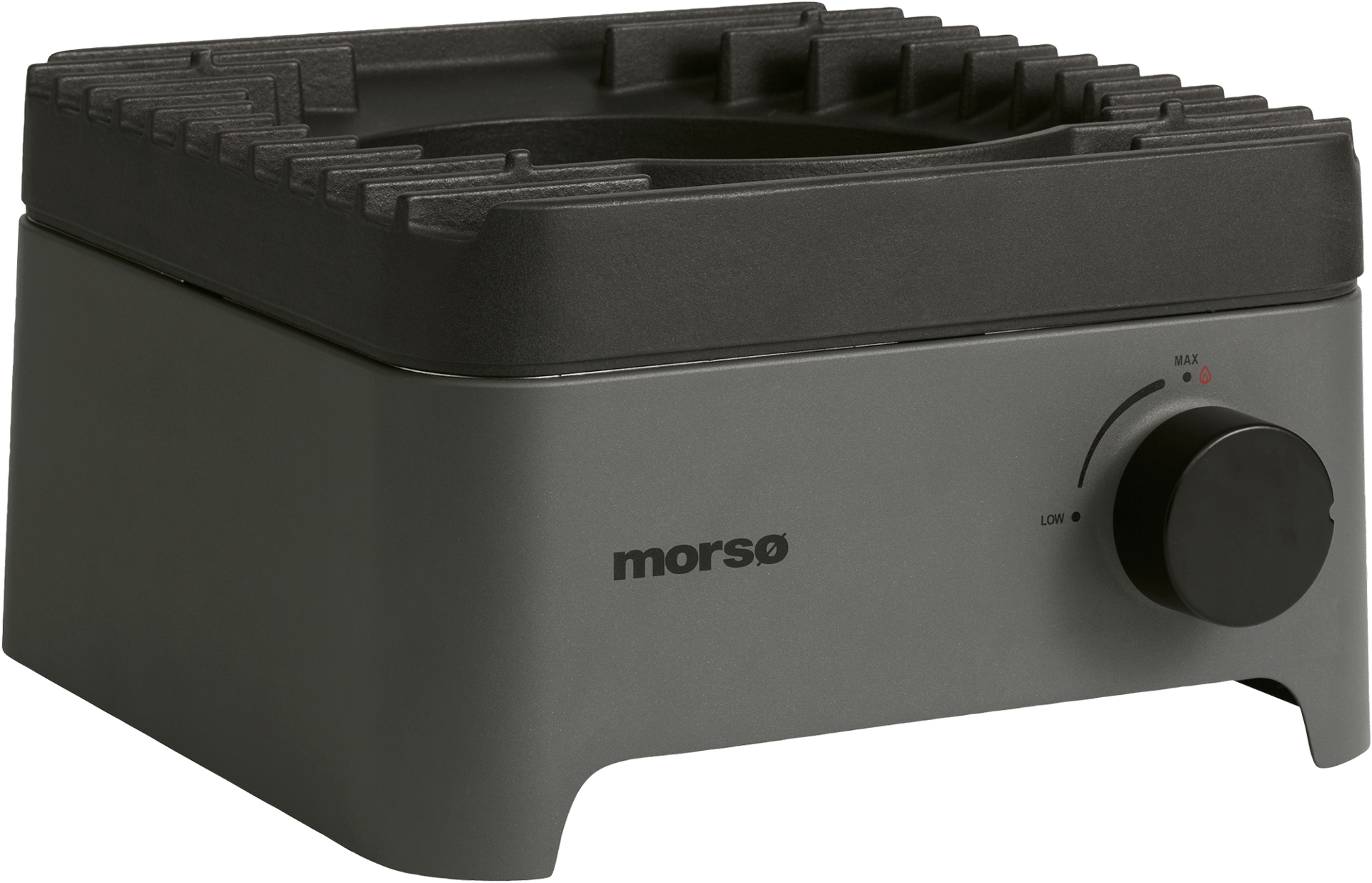 Morsø Vulcano Wok Burner Gas Antracit Grå