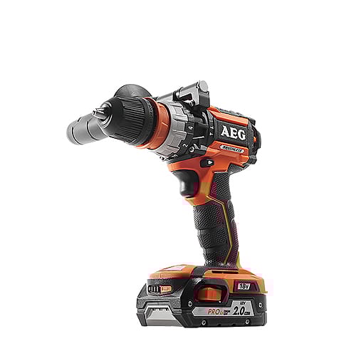 Aeg Slagboremaskine Bsb 18cbl Li-202c Leveres Med 2x2,0 Ah Batteri