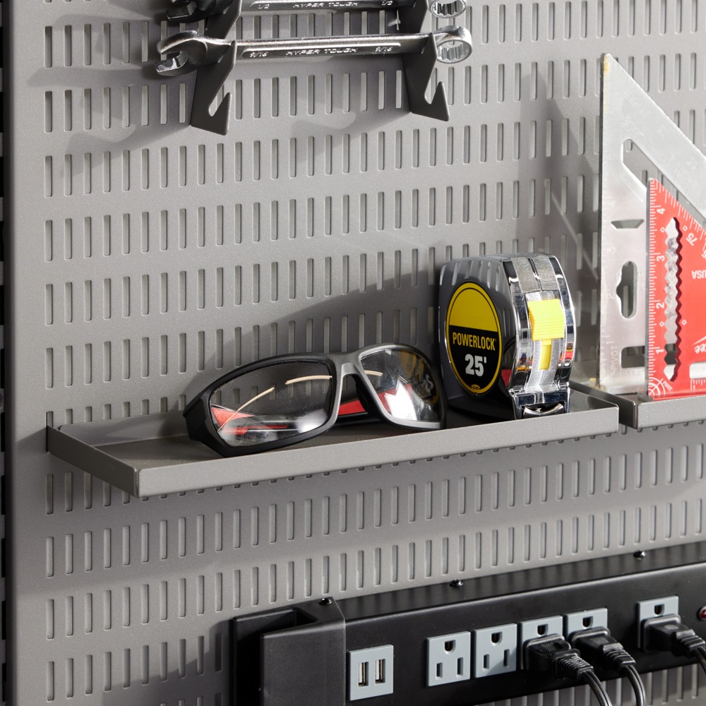2400930 ELFA GARAGE+ TAVLEBAKKE MATGRÅ 274X25X113MM 2