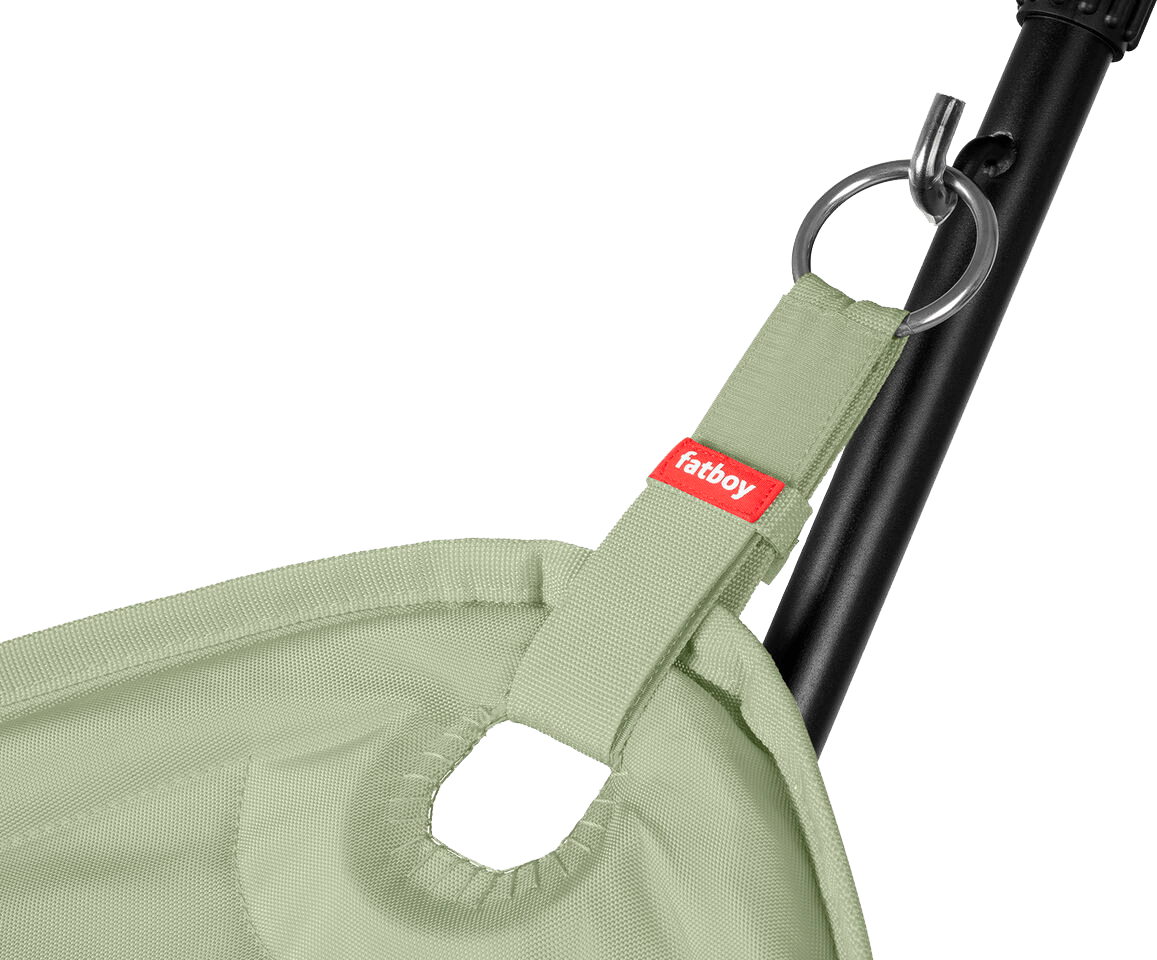 9147319 FATBOY HÆNGEKØJE HEADDEMOCK SEAGRASS MED SORT STATIV INKL PUDE 3