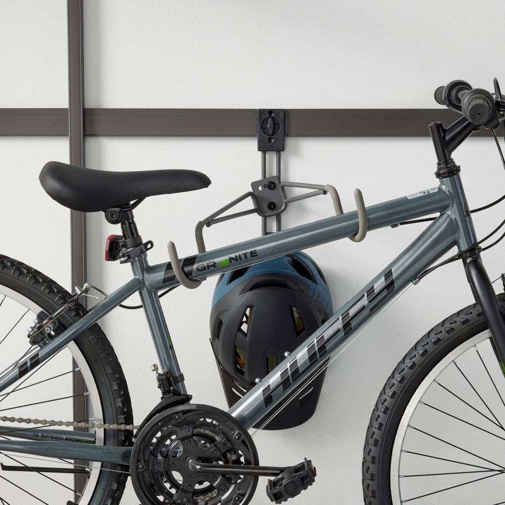 2400889 ELFA GARAGE+ CYKELHOLDER VANDRET MATGRÅ 312X318X344MM 2