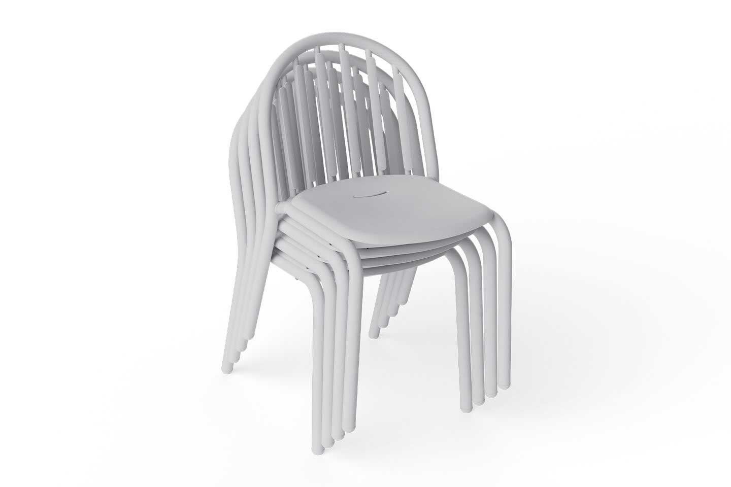 9147300 FATBOY FRED's CHAIR LYSEGRÅ SÆT MED 2 STK 5