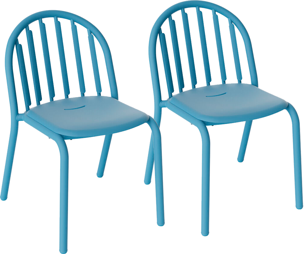 9147301 FATBOY FRED's CHAIR WAVE BLUE SÆT MED 2 STK 1