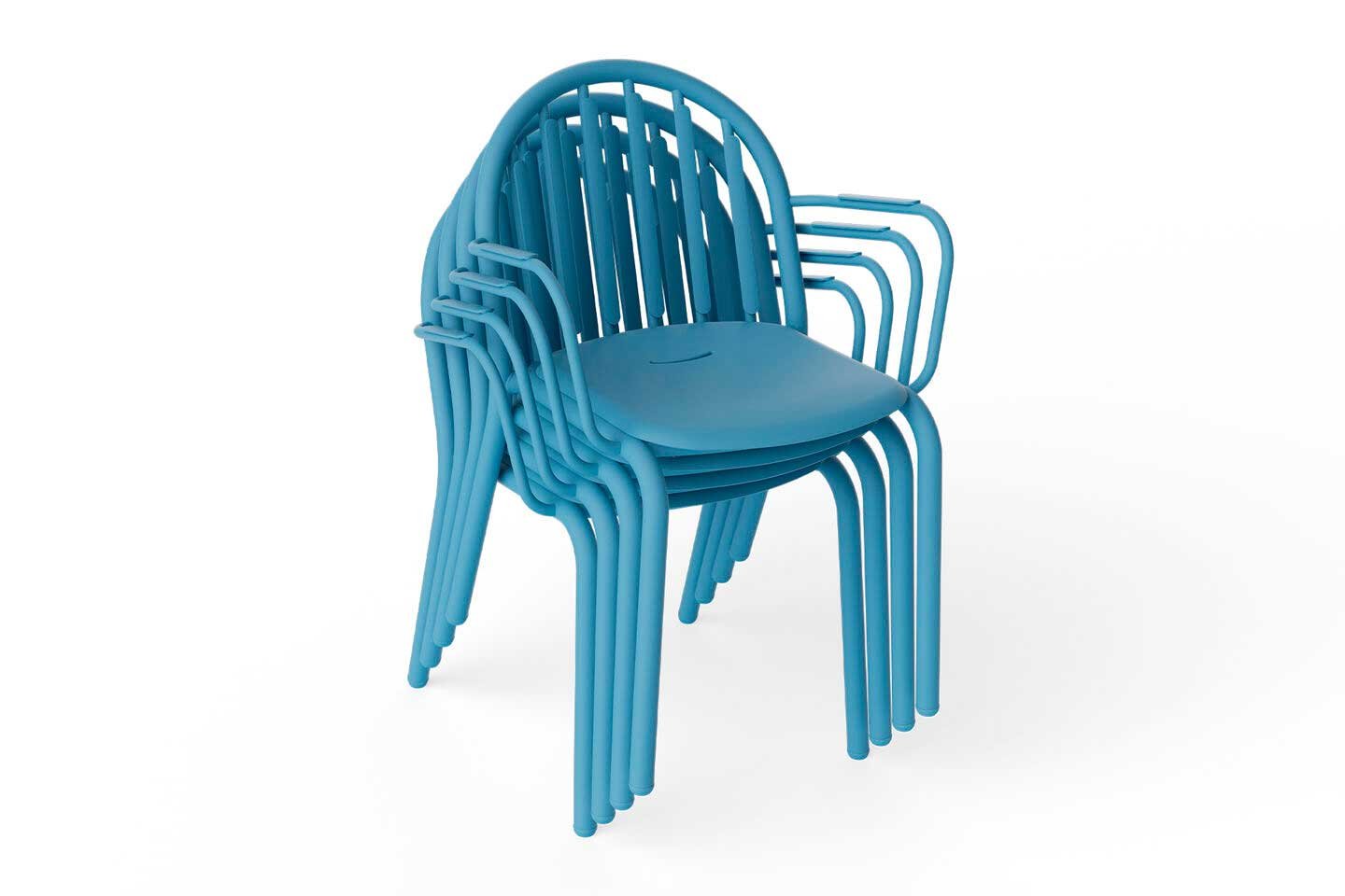 9147297 FATBOY FRED's ARMCHAIR WAVE BLUE SÆT MED 2 STK 4