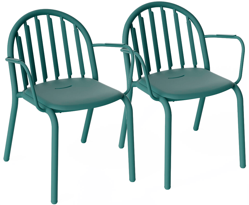 9147298 FATBOY FRED's ARMCHAIR DARK SAGE SÆT MED 2 STK 1