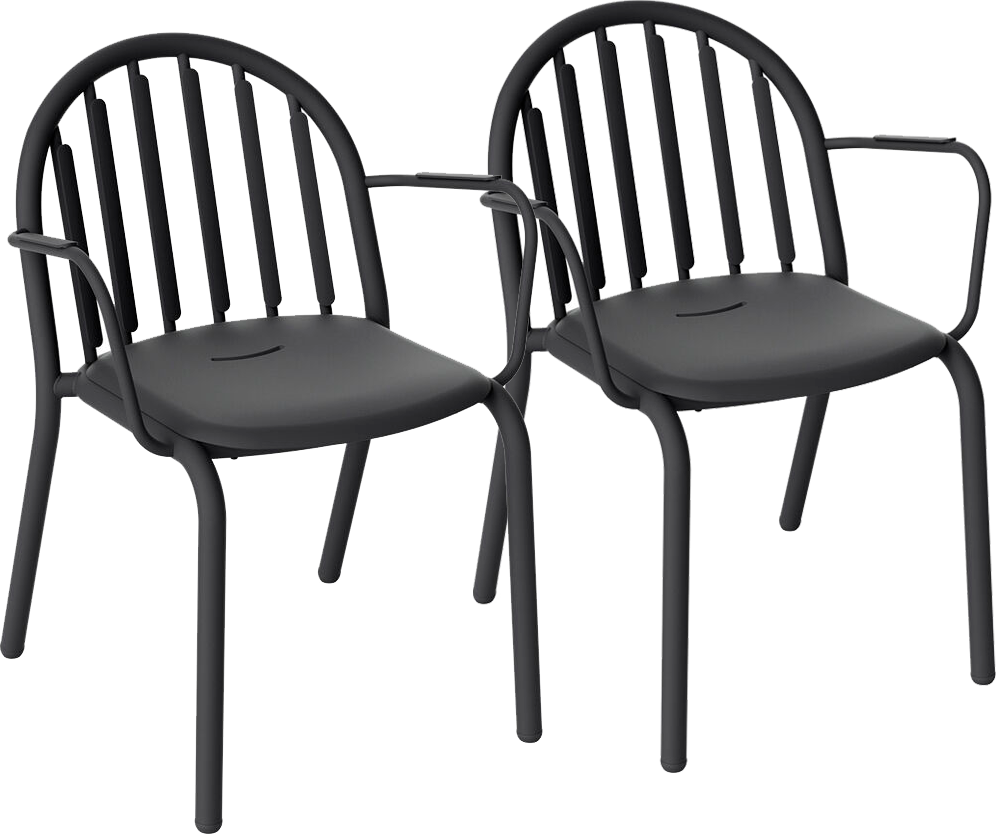 9147299 FATBOY FRED's ARMCHAIR ANTRACIT SÆT MED 2 STK 1