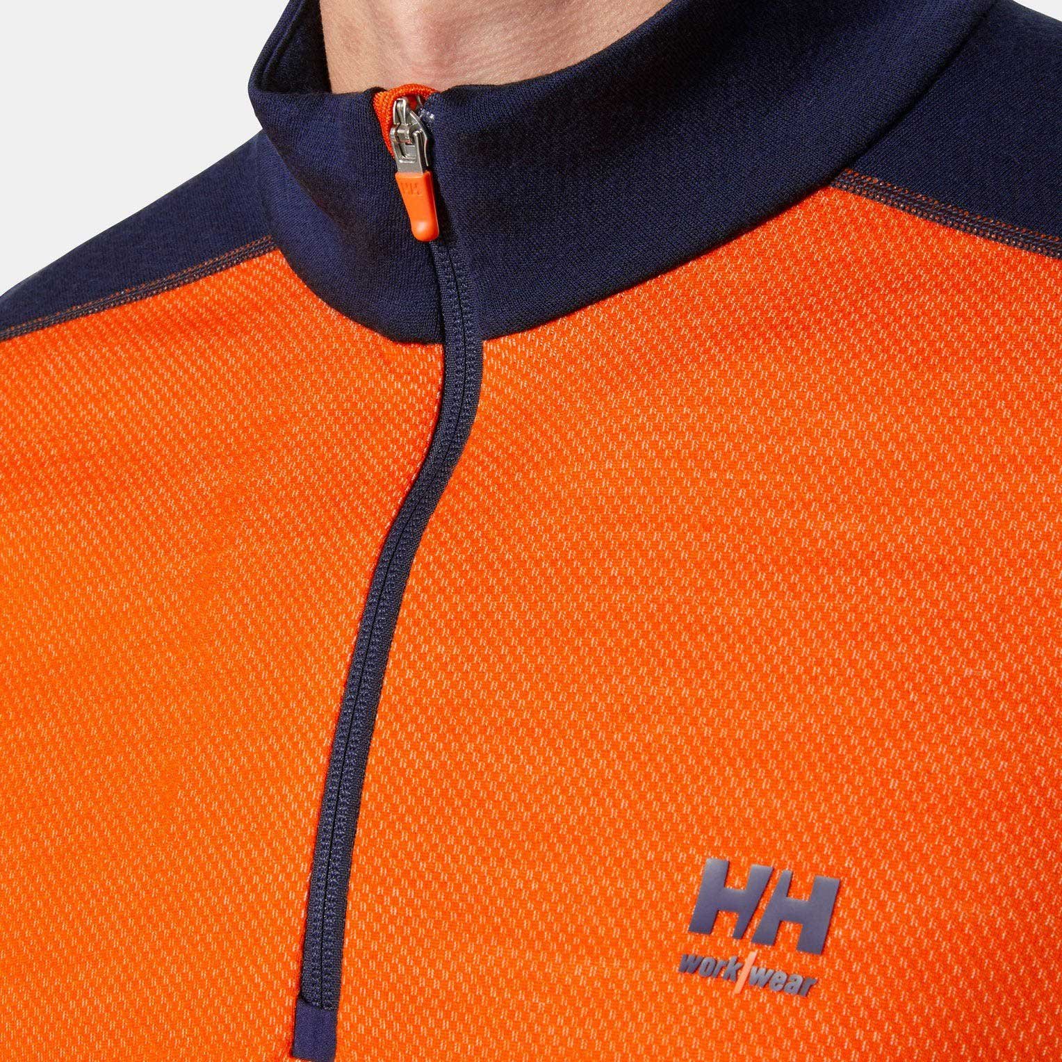 2285593 HH LIFA BASE LAYER MERINO XL NAVY MED 1 2 LYNLÅS2