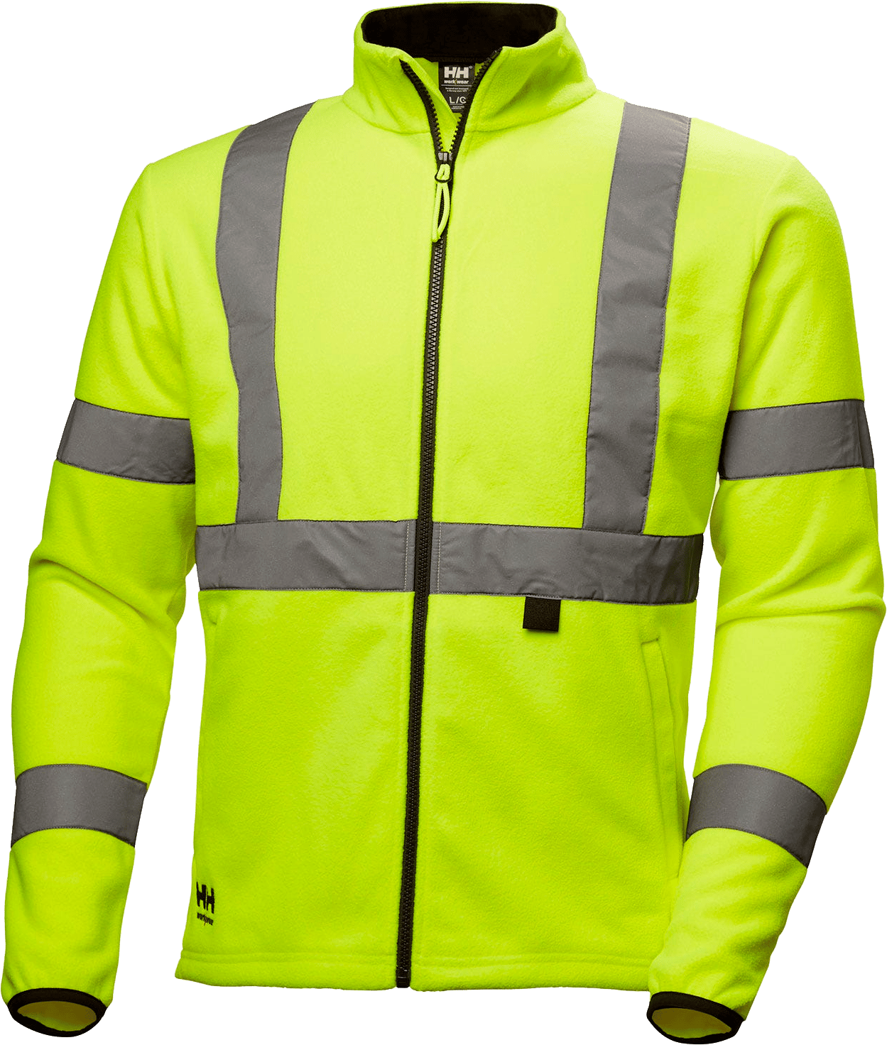 1910261 HH ALTA HIVIS FLEECE JAKKE XL HV GUL