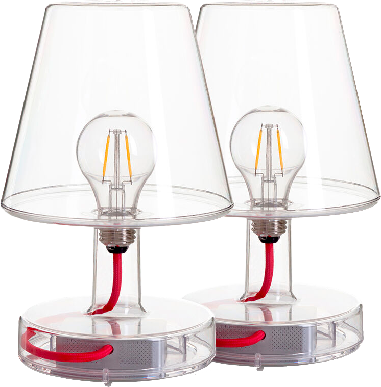 9147261 FATBOY TRANSLOETJE TRANSPARENT LED LAMPE 2 PAK 1