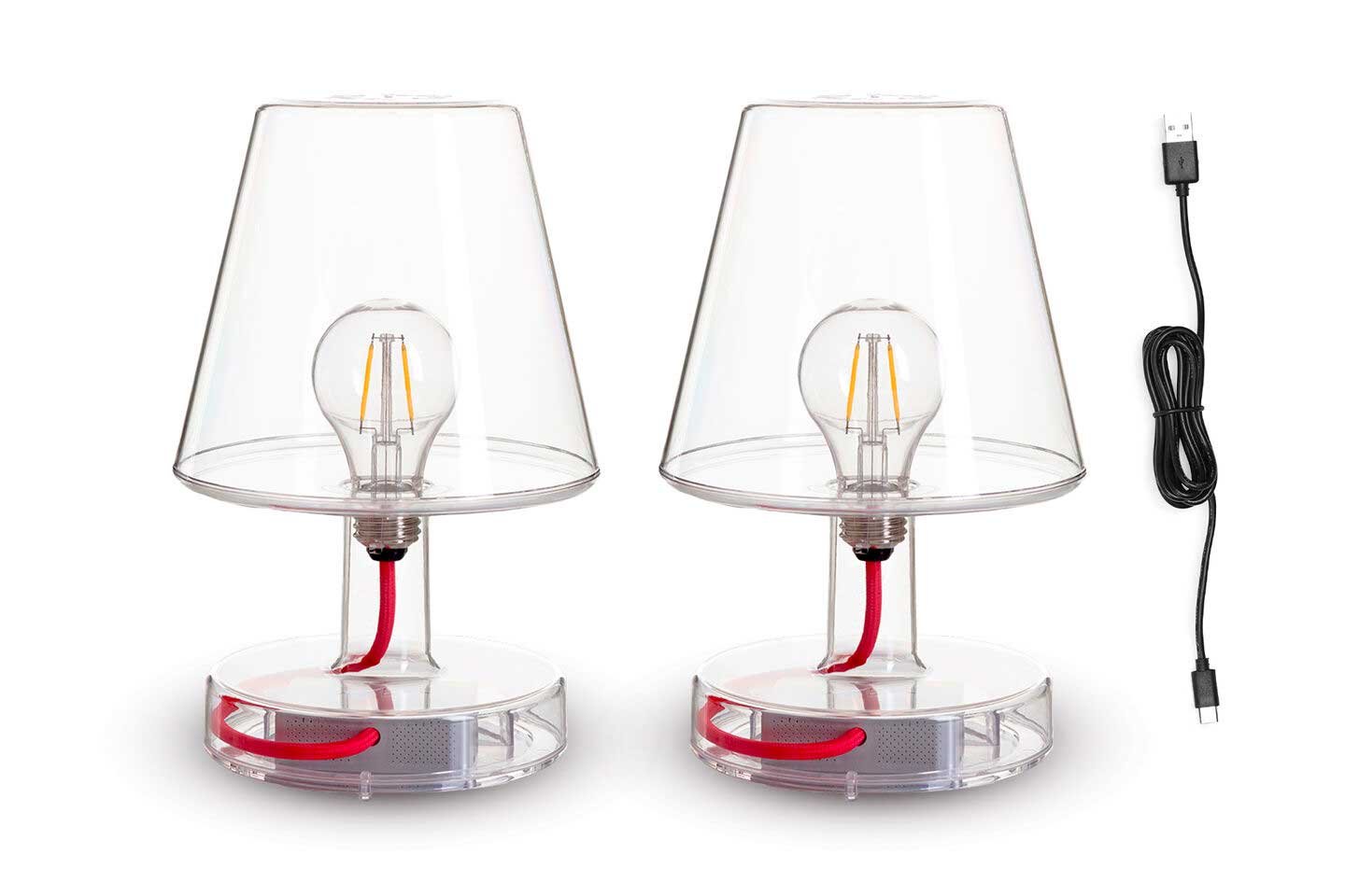 9147261 FATBOY TRANSLOETJE TRANSPARENT LED LAMPE 2 PAK 2