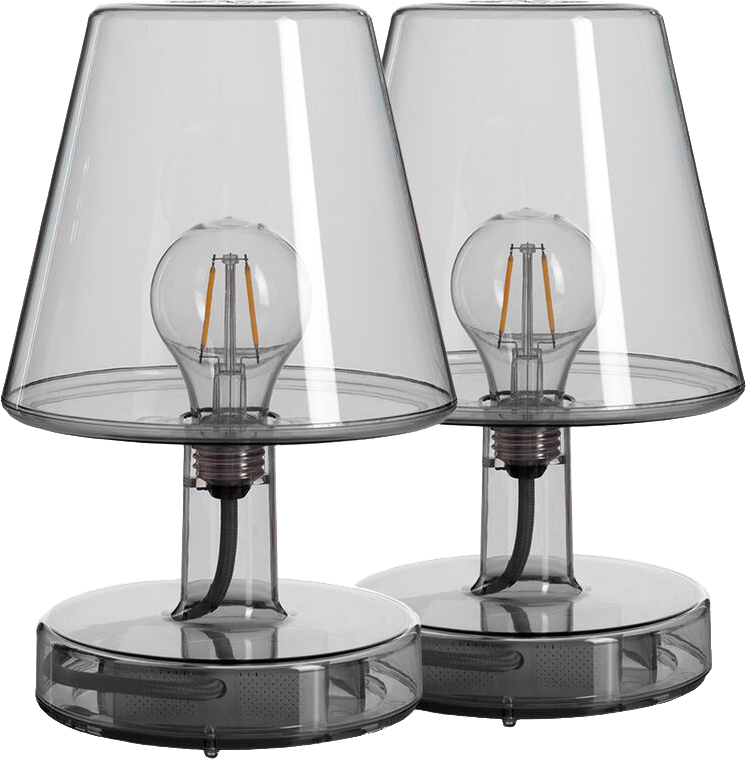 9147263 FATBOY TRANSLOETJE GRÅ LED LAMPE 2 PAK 1