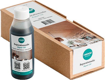 2316336 I WOOD REPARATIONSOLIE 100ML MØRKEBRUN OLIE