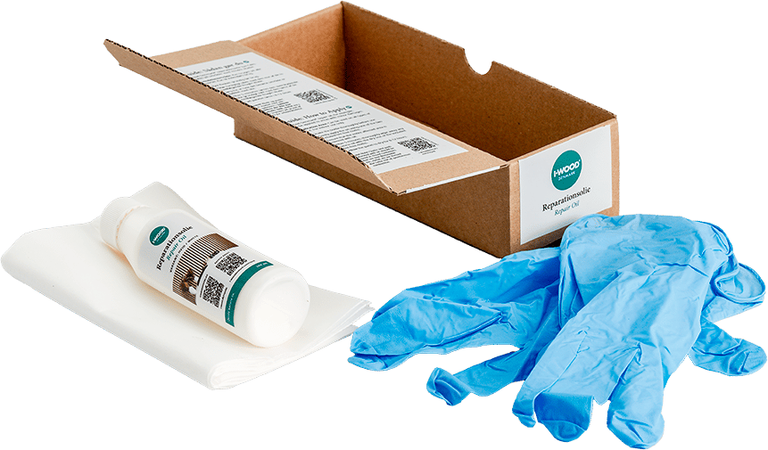 2316336 I WOOD REPARATIONSOLIE 100ML MØRKEBRUN OLIE 2