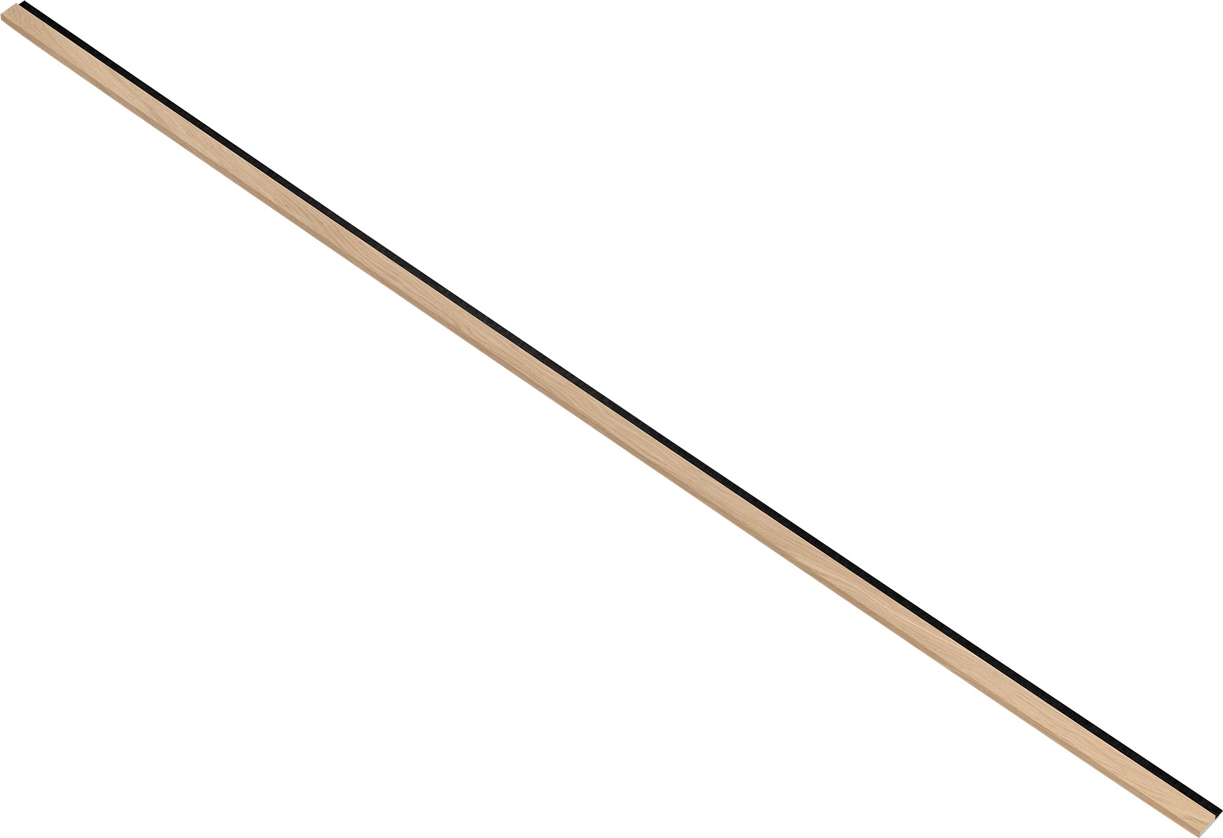 2293737 I WOOD AFSLUTNINGSLISTE EG NATUR UBEH. LYS