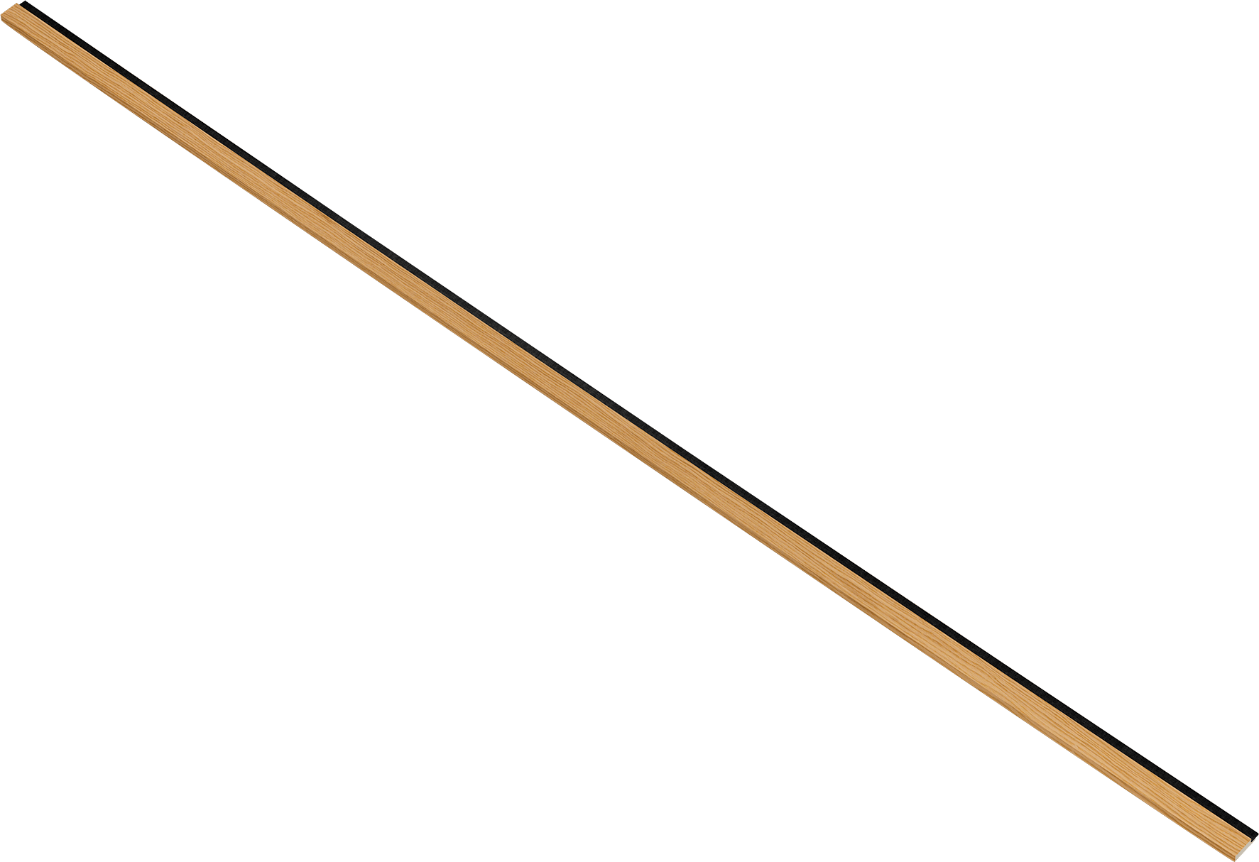 2293741 I WOOD AFSLUTNINGSLISTE EG KLAR OLIE LYS MDF