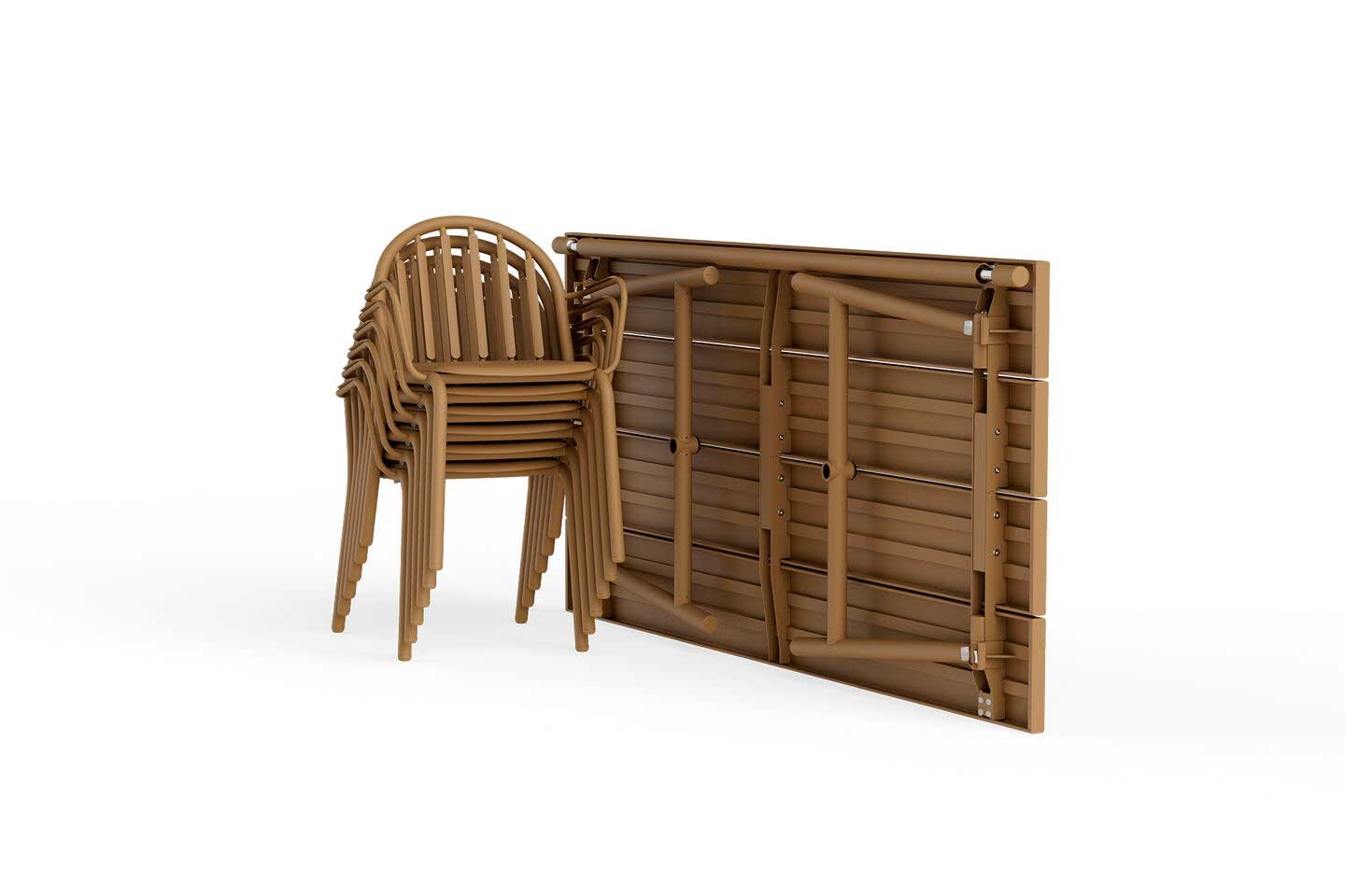 9146590 FATBOY FRED's TABLE UDENDØRS SPISEBORD MOCHACCINO 5