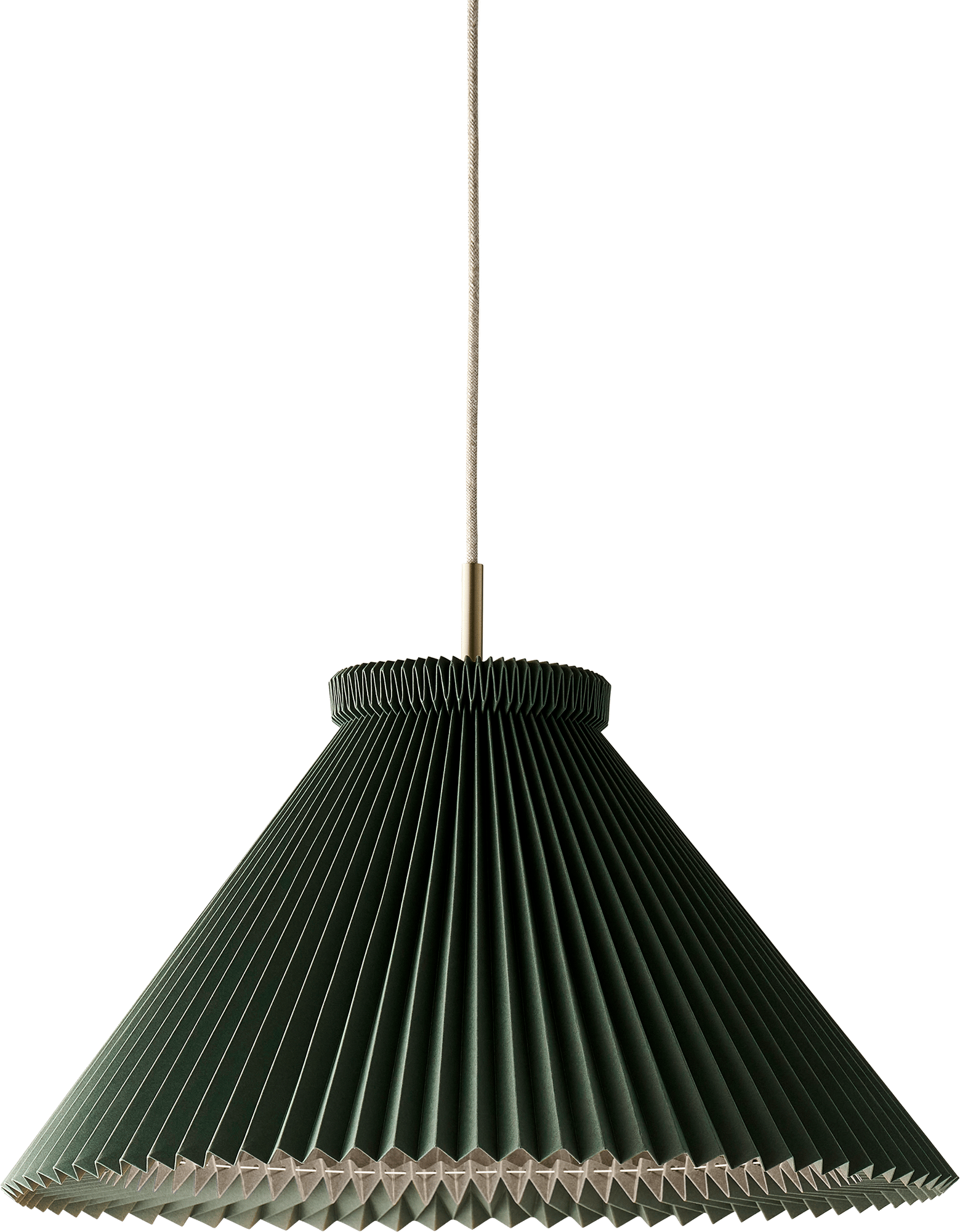 9147039 LE KLINT PENDEL MODEL 1 L30CM MESSING MOSS GREEN
