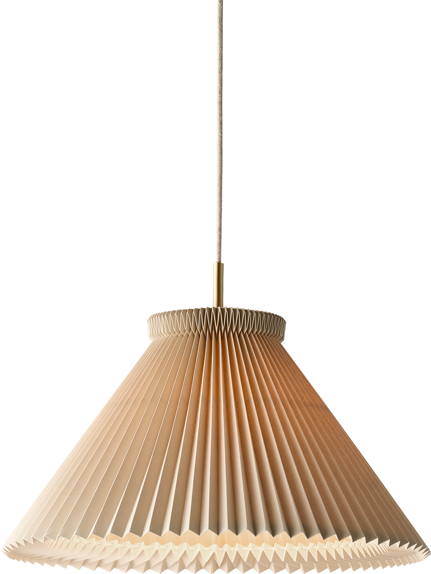 9147038 LE KLINT PENDEL MODEL 1 L30CM MESSING BUTTERMILK