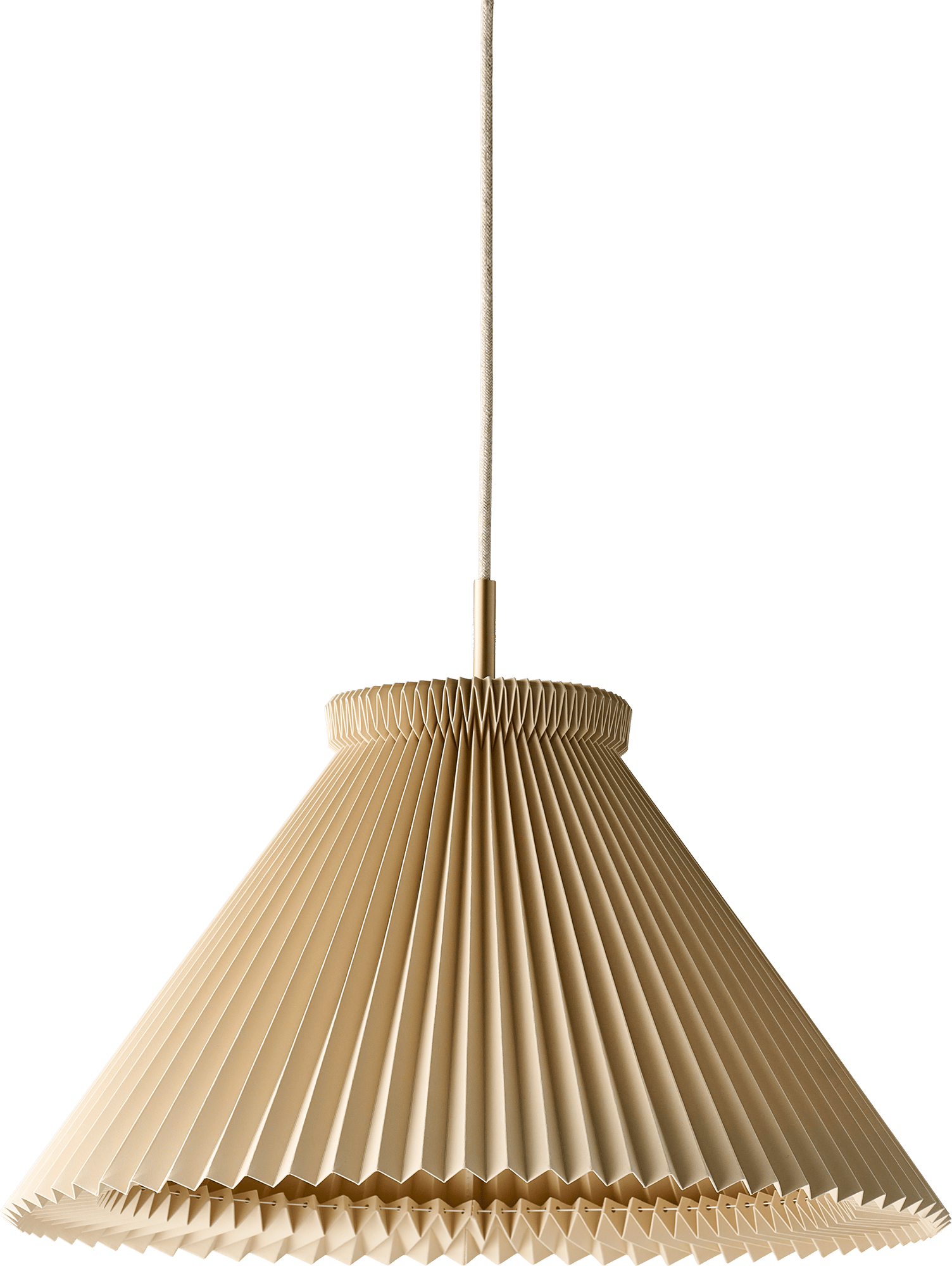 9147038 LE KLINT PENDEL MODEL 1 L30CM MESSING BUTTERMILK1