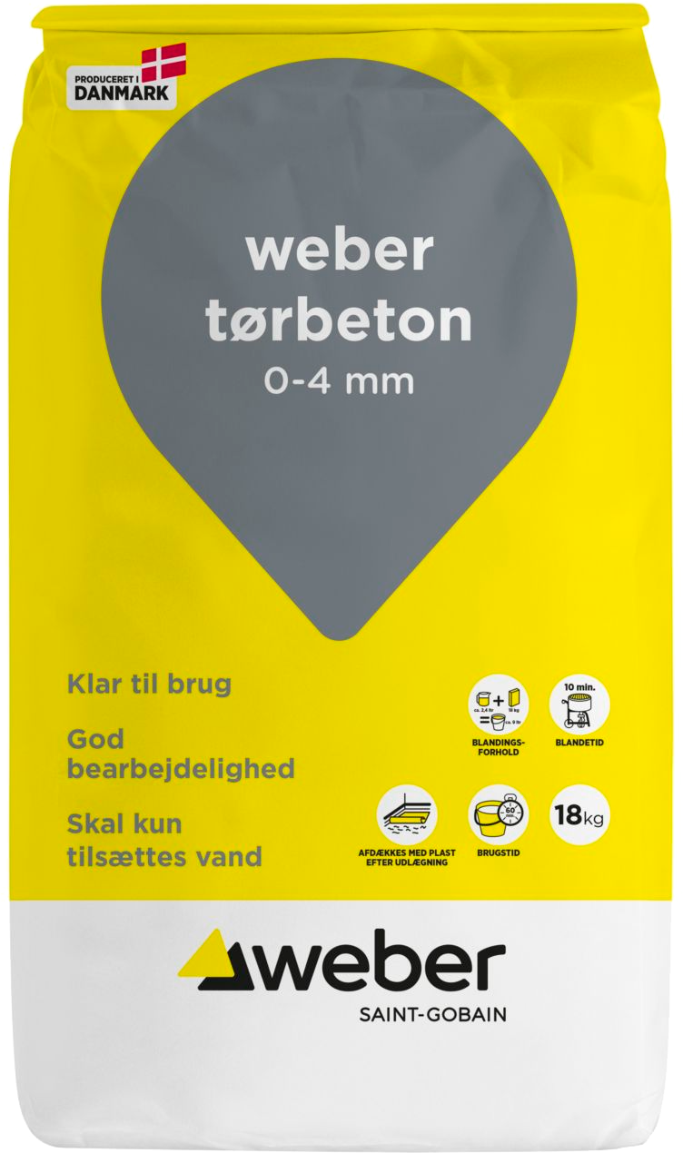 2420531 WEBER TØRBETON 0 4MM 18KG