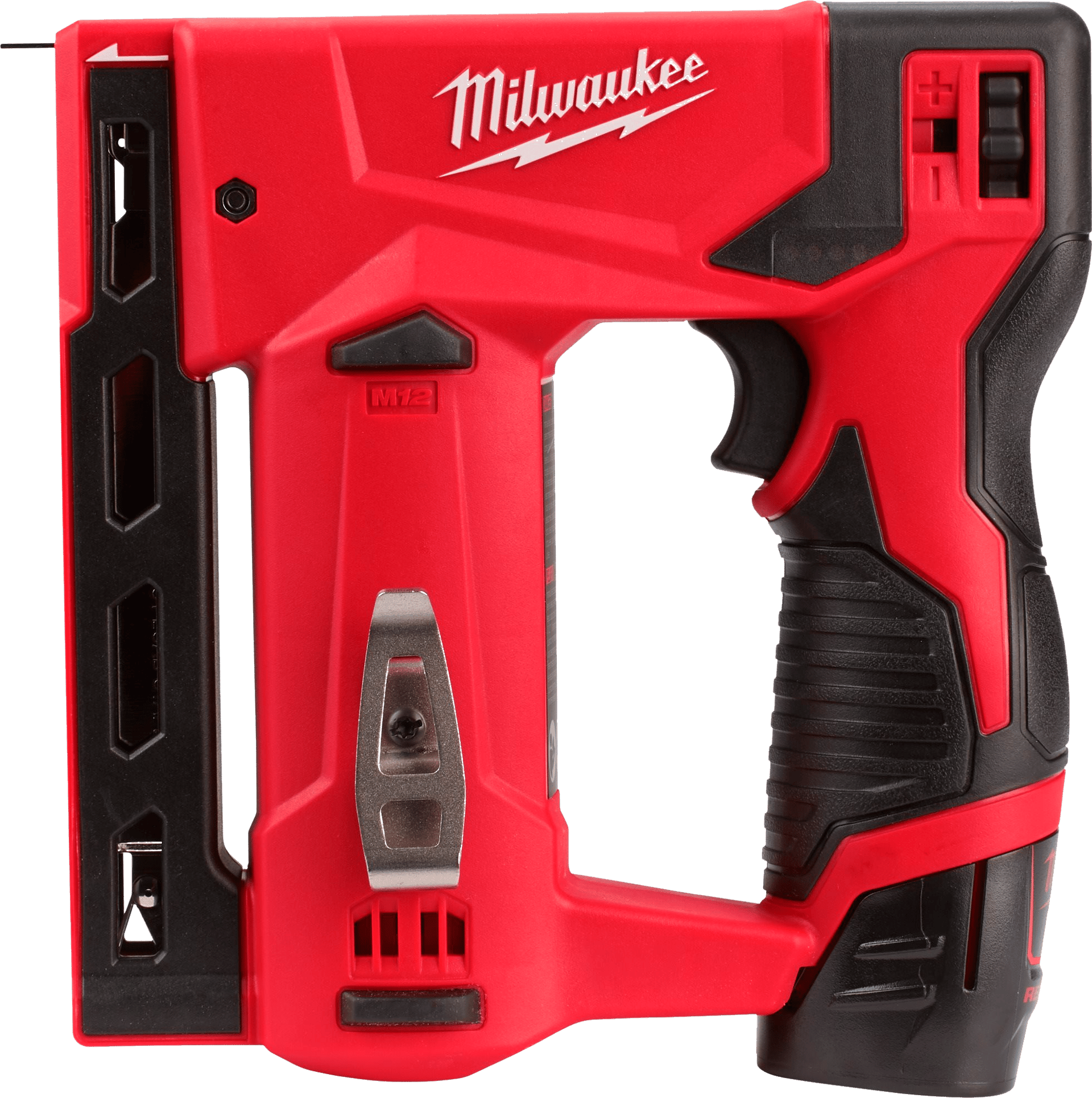 1939550 MILWAUKEE 12V HÆFTEPISTOL M12 BST 0 UDEN BATTERI OG LADER