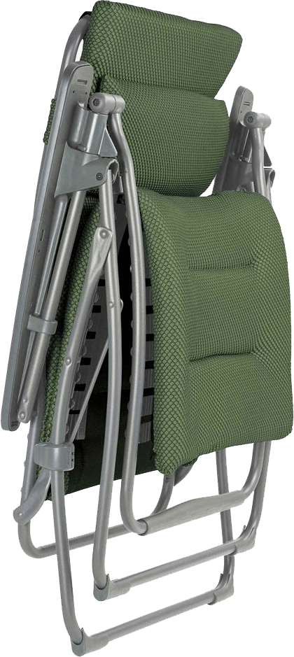 9147190 LAFUMA FUTURA RELAXSTOL BE COMFORT HYNDE OLIVEN MED GRÅT STEL2