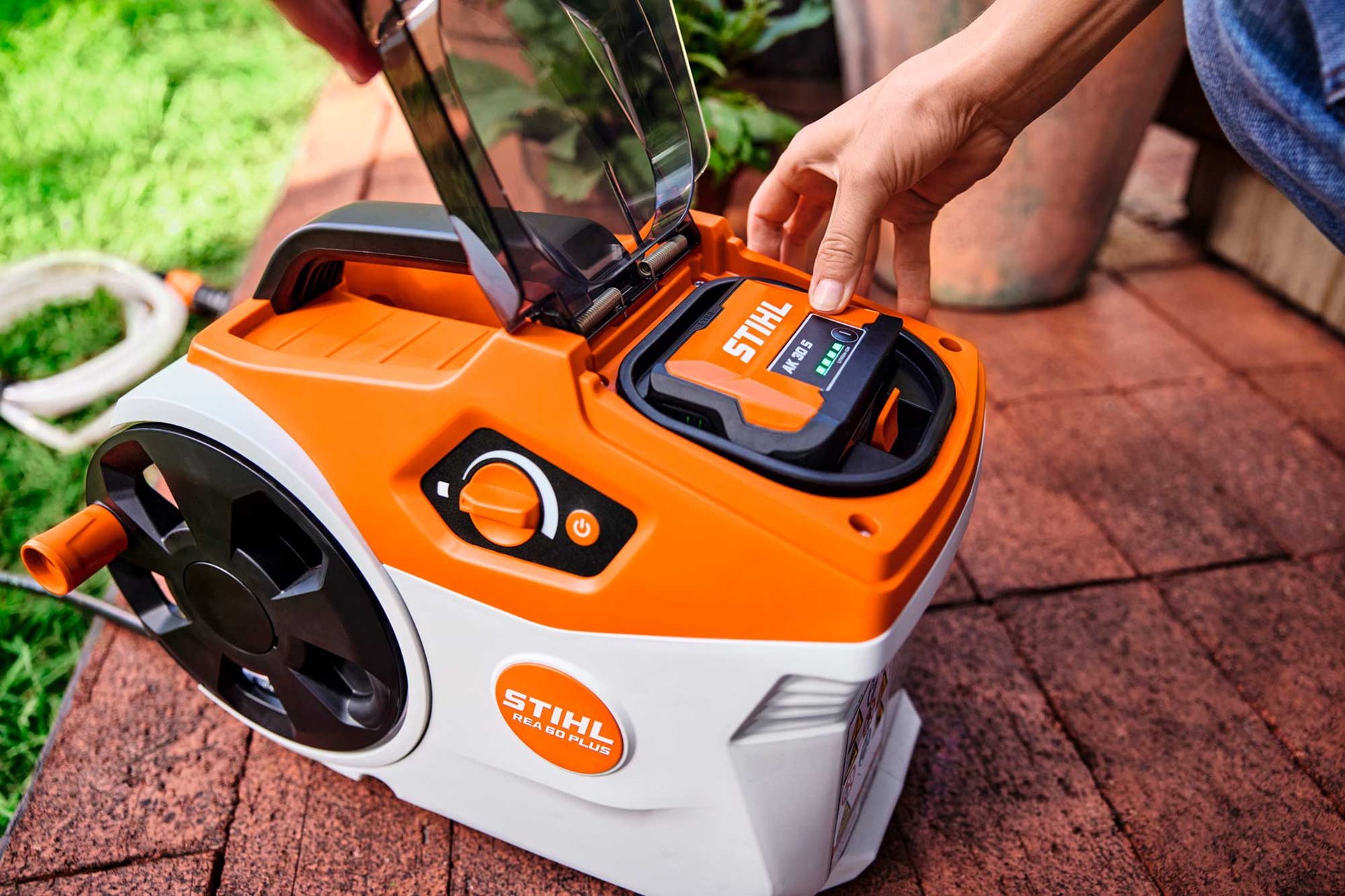 9147053 STIHL BATTERI HØJTRYKSRENSER REA 60 PLUS UDEN BATTERI OG LADER 5