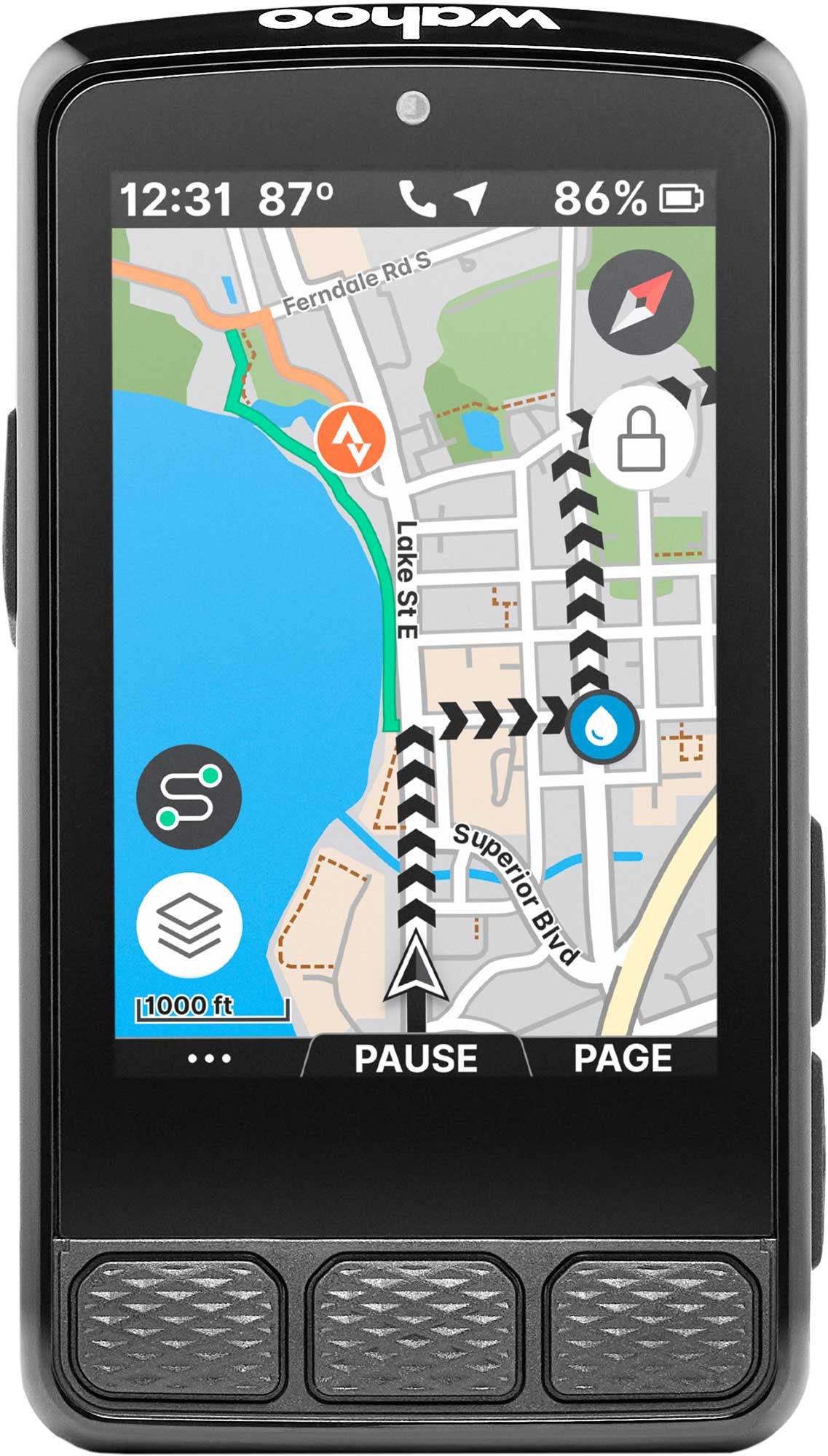 9147531 WAHOO ELEMNT ROAM 3 GPS CYKELCOMPUTER