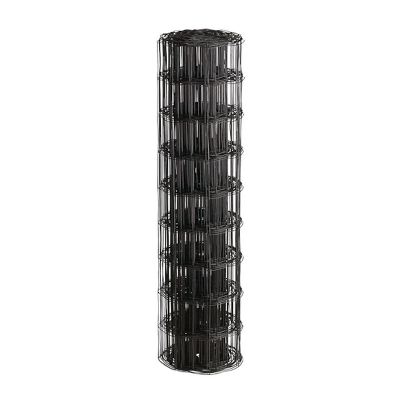 1257809 NSH HAVEHEGN PLASTBELAGT SORT MASKESTR. B10XH10CM 60CMX25M PRODUCERET AF 1,652,2MM TRÅD