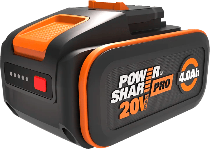 2399171 WORX 20V BATTERI 4,0AH MED 5 PUNKTS INDIKATOR 1
