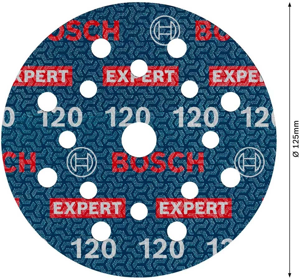 7432859 BOSCH SLIBESKIVE FOIL O780 125MM K120 6 PAK 2