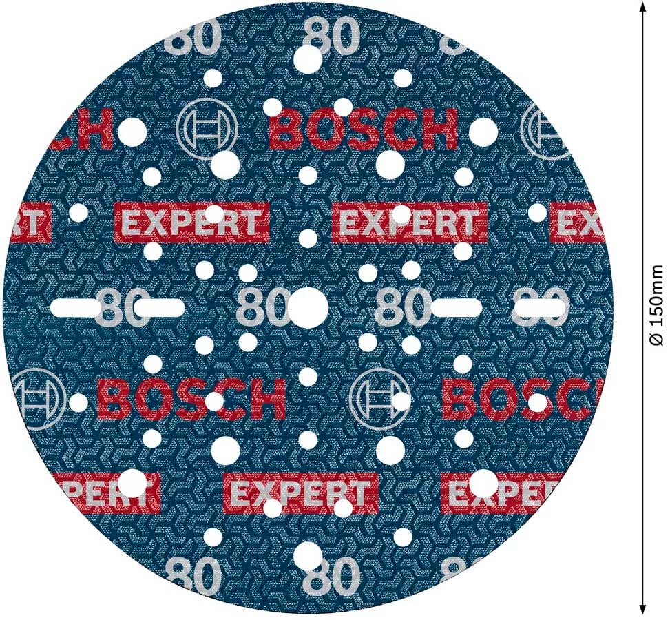 7432890 BOSCH SLIBESKIVE FOIL O780 150MM K80 6 PAK 2