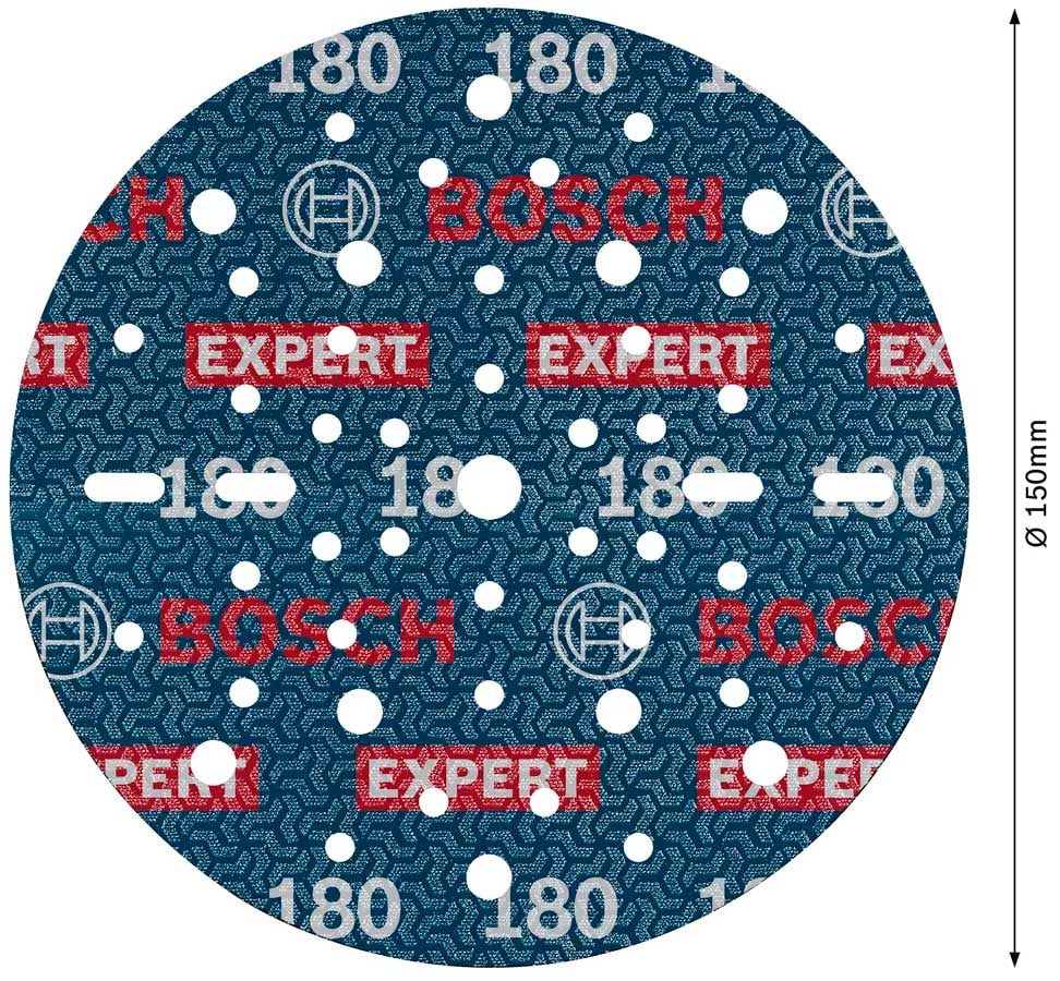 7432893 BOSCH SLIBESKIVE FOIL O780 150MM K180 6 PAK 2