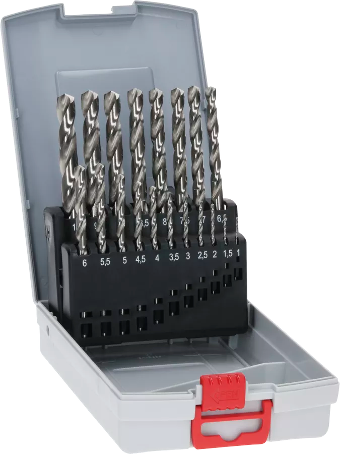 7433776 BOSCH METALBORSÆT HSS G 19 STK Ø1 10MM 1