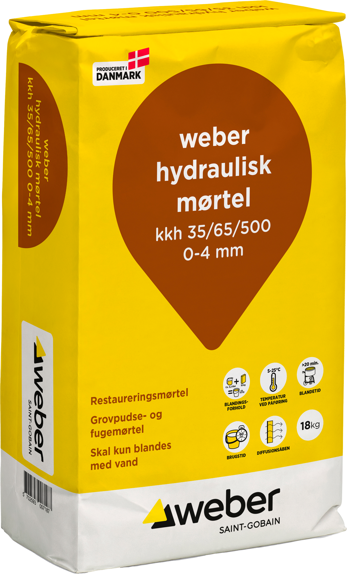 2395984 Hydraulisk Mørtel Kkh 35 65 500 0 4 Mm 18Kg