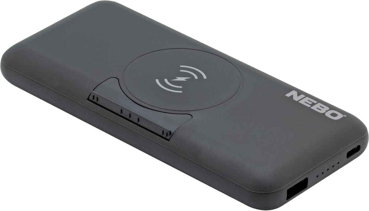 2360868 NEBO POWERBANK 10000 MAH TRÅDLØS 1