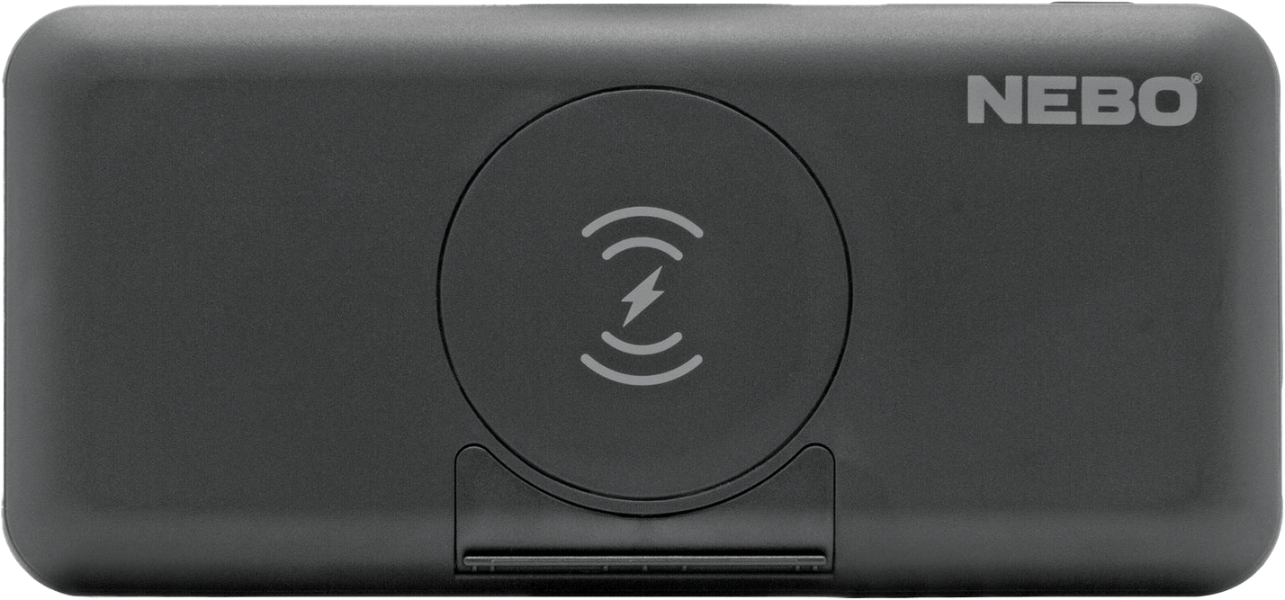 2360868 NEBO POWERBANK 10000 MAH TRÅDLØS 2