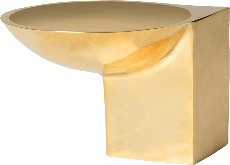 9147603 FERM LIVING SANTANY SKÅL Ø9,5CM MESSING 1
