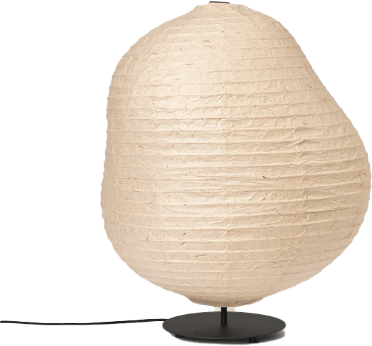 9147601 FERM LIVING KURBIS GULVLAMPE LAV NATURSORT 1