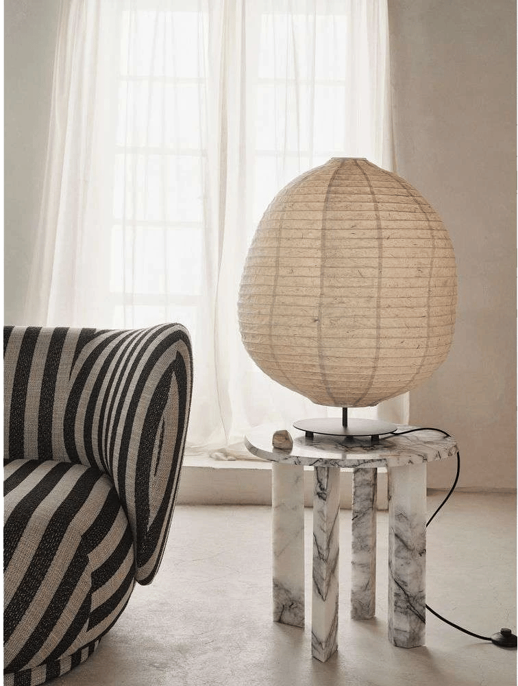 9147601 FERM LIVING KURBIS GULVLAMPE LAV NATURSORT 3