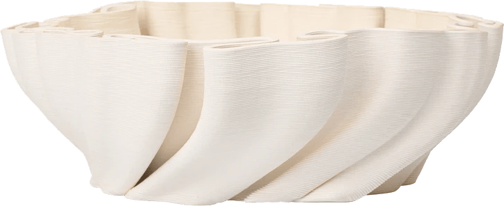 9147605 FERM LIVING DEDALI SKÅL OFF WHITE 1