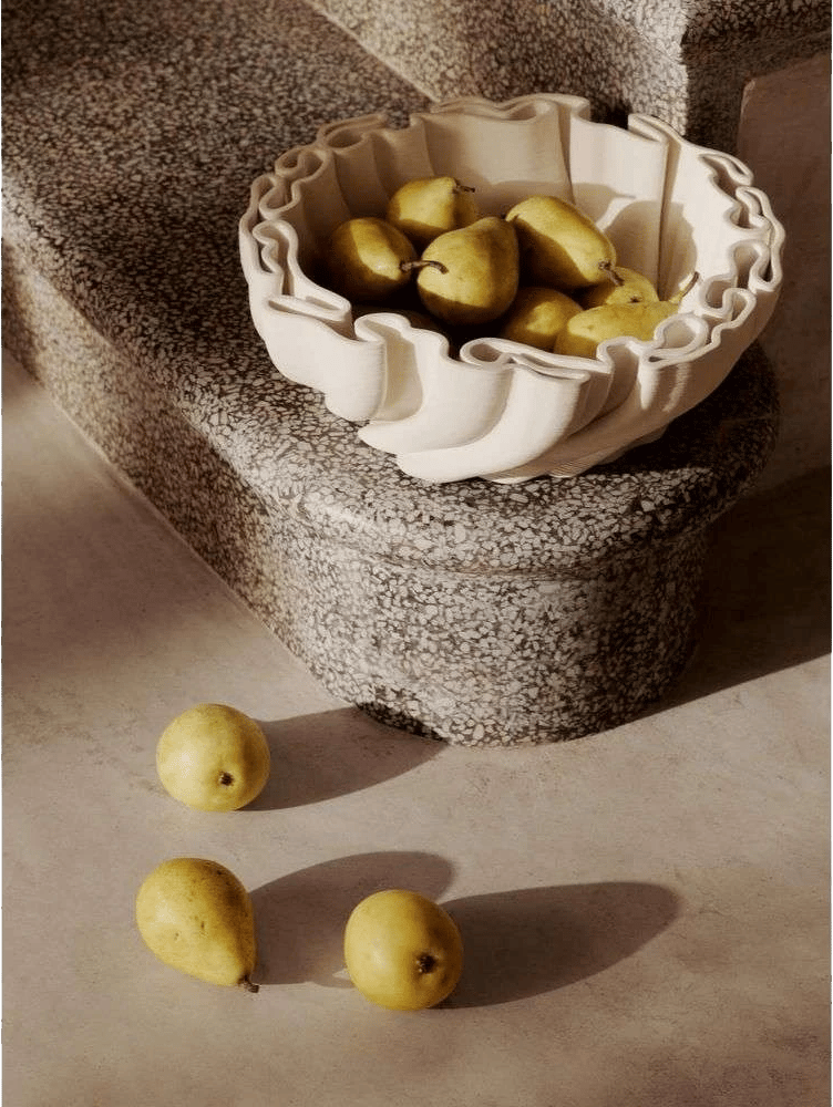 9147605 FERM LIVING DEDALI SKÅL OFF WHITE 2