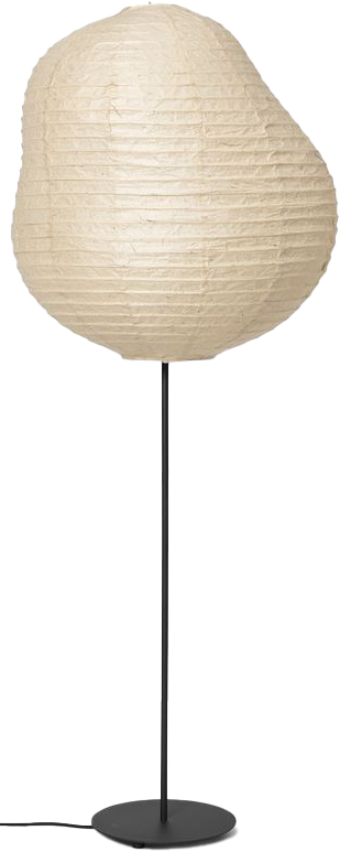 9147600 FERM LIVING KURBIS GULVLAMPE HØJ NATURSORT 1