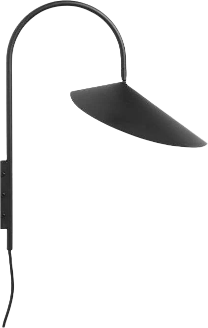9147580 FERM LIVING ARUM SWIVEL VÆGLAMPE SORT 1