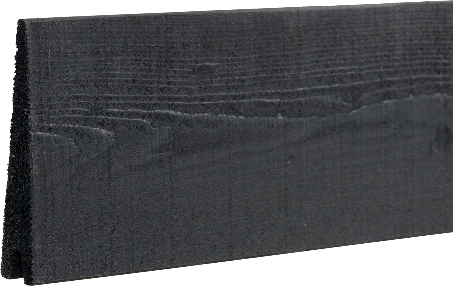 2459415 PLUS KLINK PROFILBRÆT SORT RAL 9005 TRYKIMPR. OG GRUNDMALET 2,7X14X177CM
