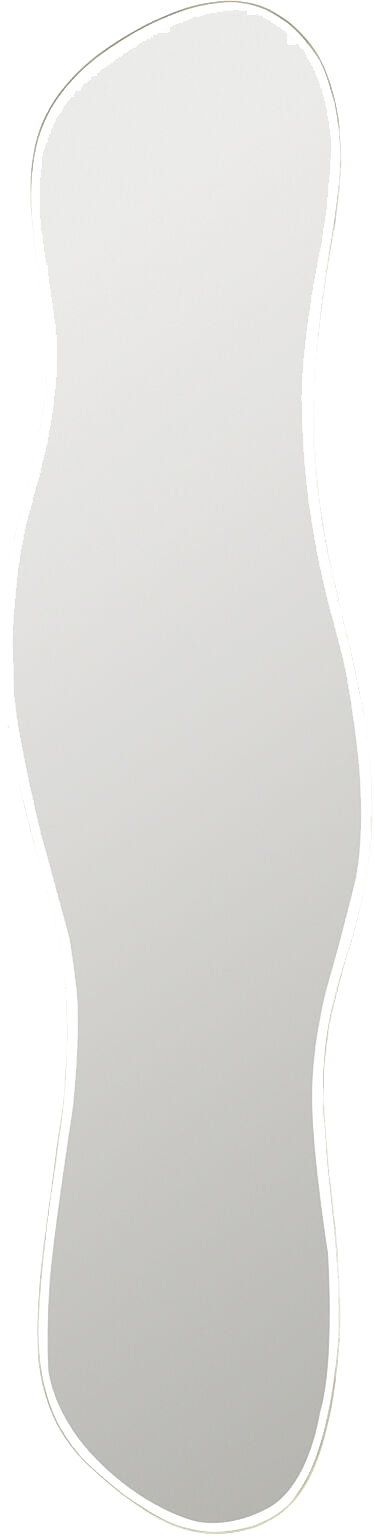 9147593 FERM LIVING POND SPEJL FULL SIZE MESSING 164,8X40CM 1