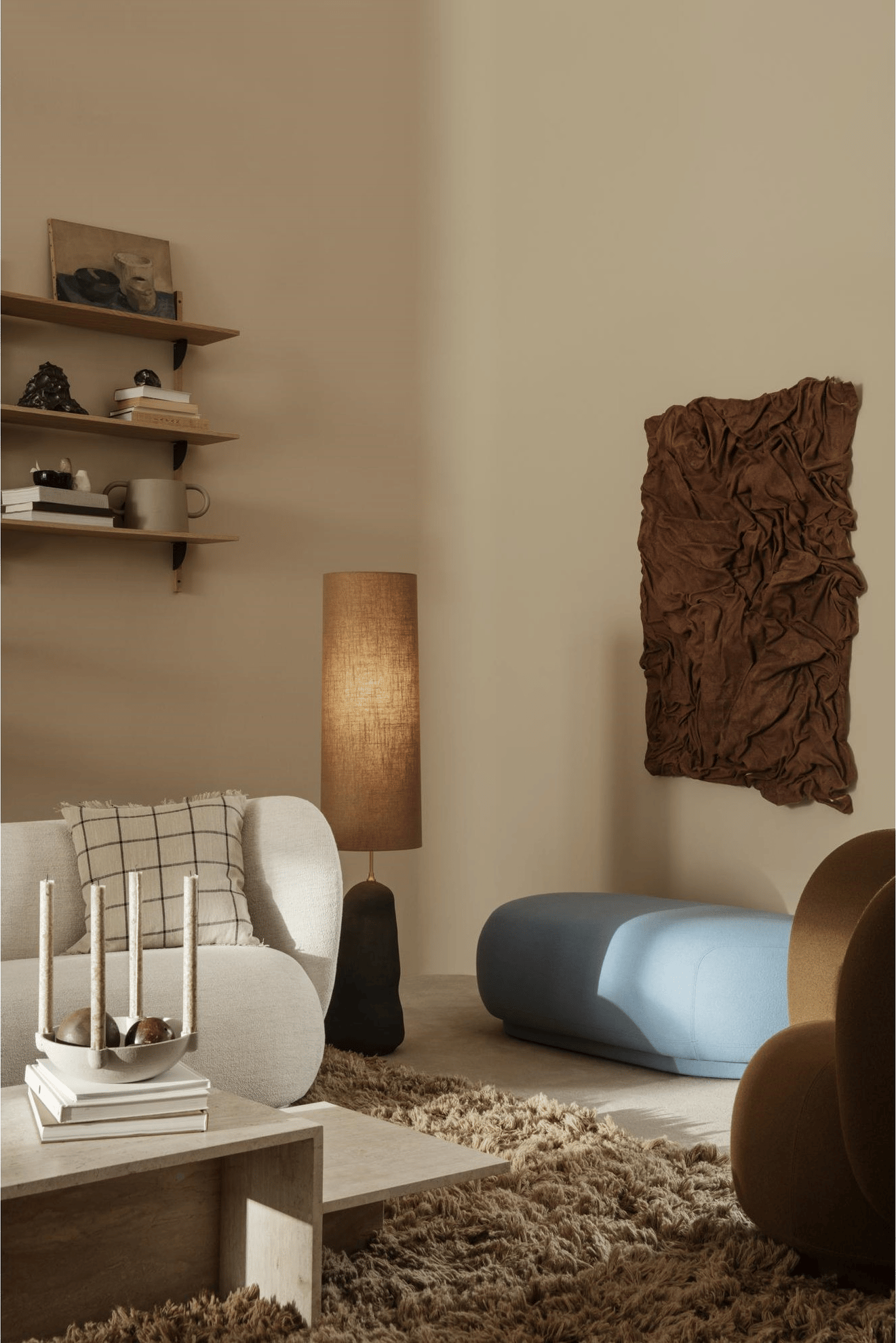 9147579 FERM LIVING ECLIPSE LAMPESKÆRM LANG SAND 3