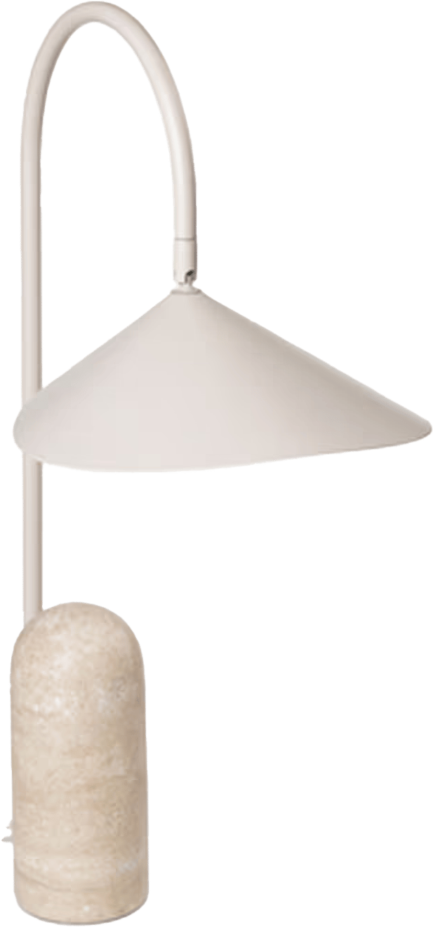 9147575 FERM LIVING ARUM BORDLAMPE CASHMERE 3