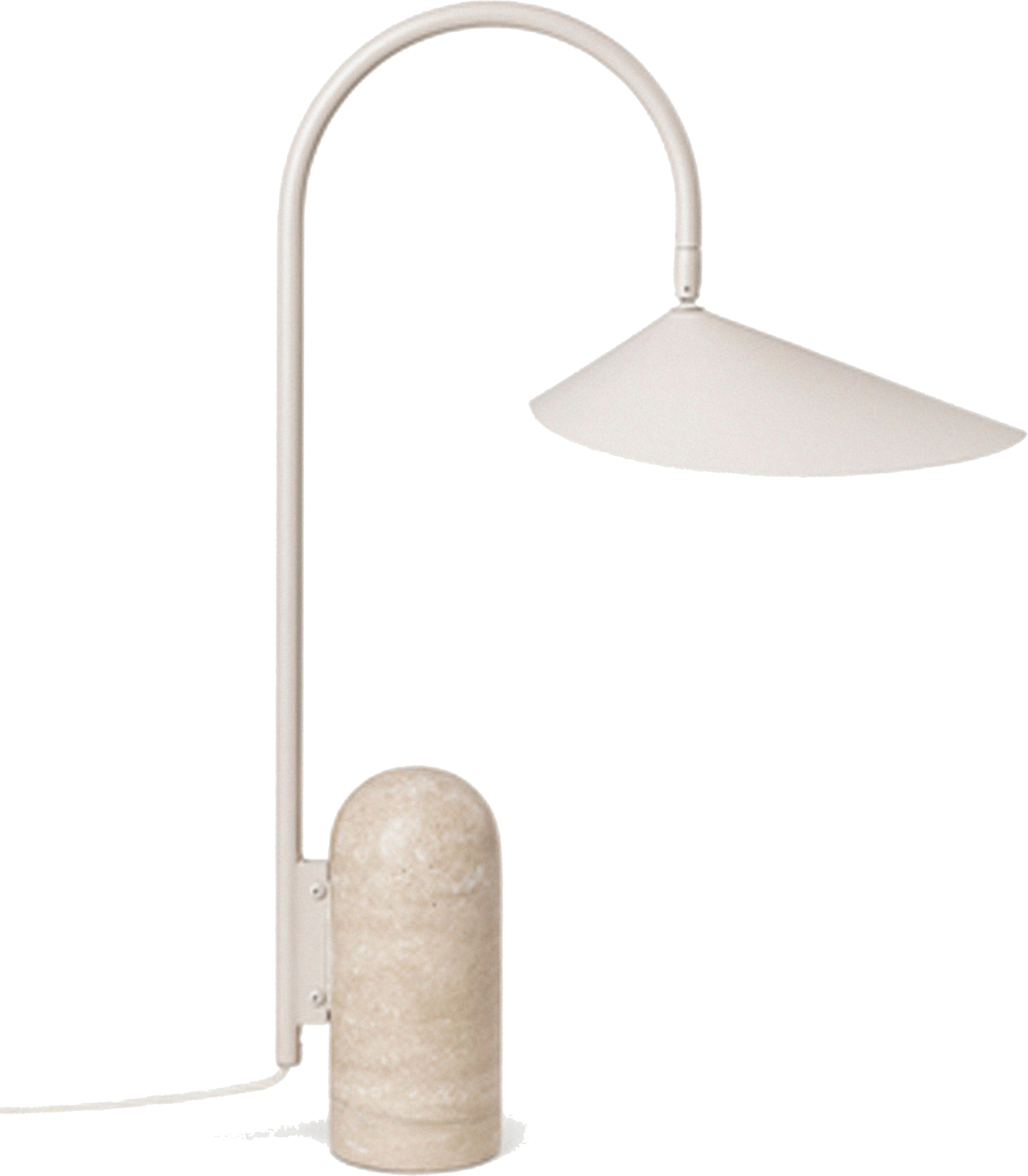 9147575 FERM LIVING ARUM BORDLAMPE CASHMERE 1