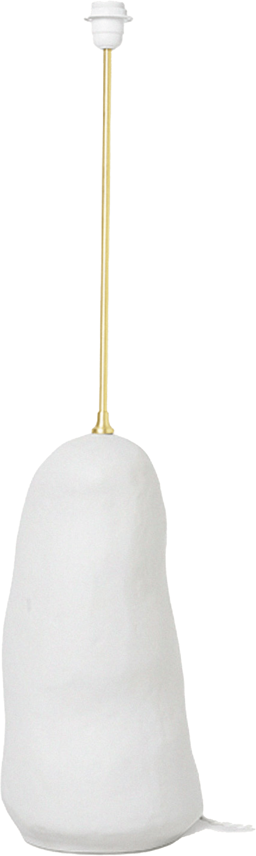 9147562 FERM LIVING HEBE LAMPE BASE STOR OFF WHITE E27 1